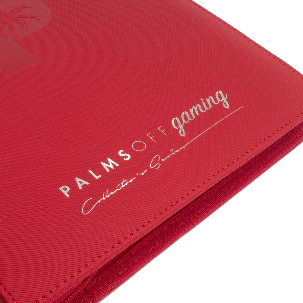 Palms Off Gaming Collector's Series 9 Pocket Zip Trading Card Binder - Red