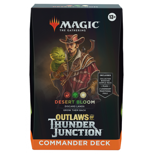 MTG Outlaws of Thunder Junction: Commander Deck - Desert Bloom